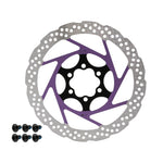 Disque de frein V2 6H 160mm Violet — vue 1