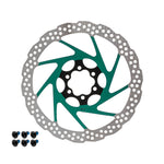 Disque de frein V2 6H 180mm Vert — vue 1