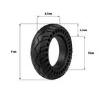 Pneu plein 8x2.5 — vue 3