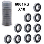 Roulement à billes 6001RS - 10 pcs. — vue 1