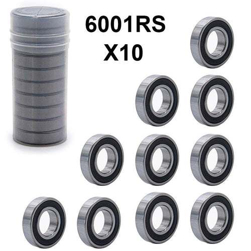 Roulement à billes 6001RS - 10 pcs.
