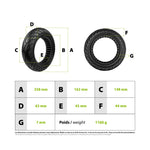 Pneu plein 10x2.50 - 44mm — vue 3
