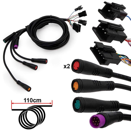 Câble data pour display/contrôleur pour modèle double Smartgyro - 1,15M référence CFK058