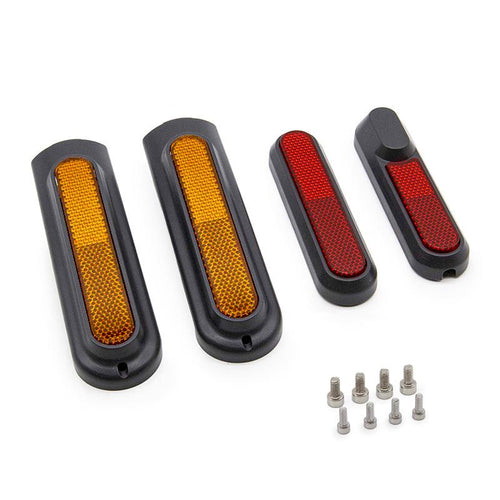 Catadioptrique noir avec réflecteur jaune/rouge pour Xiaomi Mi4 Pro