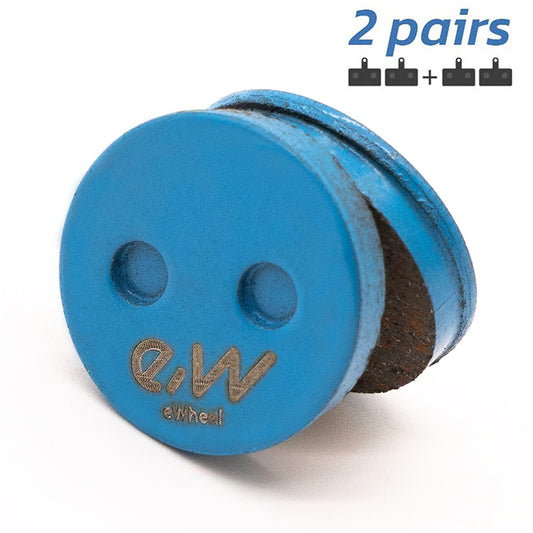 Plaquette de frein CS001-C céramique ronde 20mm pour Xiaomi [Ewheel] - 2 ensembles référence FPC002