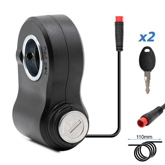 Clé de contact pour Kukirin G2 pro référence PKS038