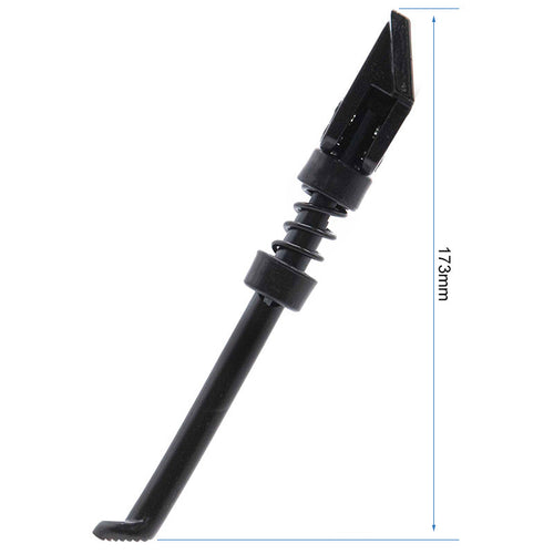 Béquille 190mm noir - Avec support vertical