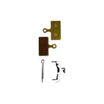 Plaquettes de frein metalliques Shimano G03S — vue 1