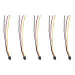 Prise JST 3 pin avec câble femelle x5 — vue 1