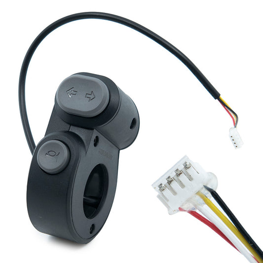 Interrupteur avec Clignotants et Klaxon avec connecteur JST ZH 20cm Ninebot F2/F2 Pro [Ninebot] - référence CMM598