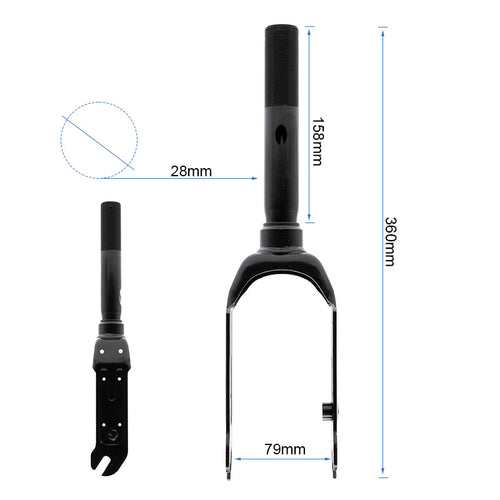 Fourche avant du E2 Pro E
