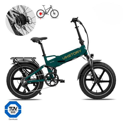 Brave — Fatbike pliant vert racing — Viketory