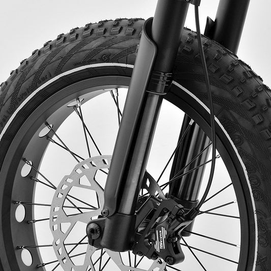 Commando — Fatbike gris graphite et blanc — Viketory référence EW5580