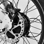 Commando — Fatbike gris graphite et blanc — Viketory — vue 4