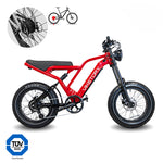 COMMANDO - Fatbike - Rouge cerise — vue 1