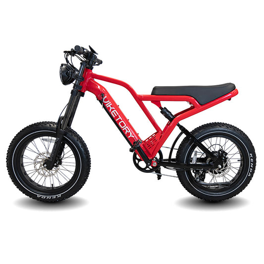 COMMANDO - Fatbike - Rouge cerise vue 2