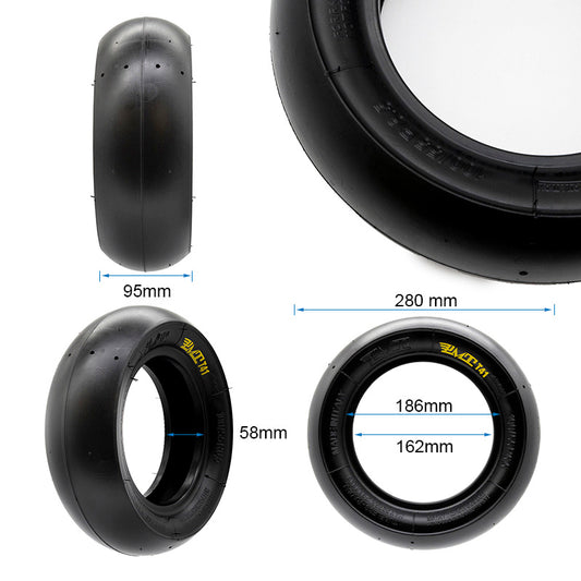 Pneu Tubeless radial 100/55 R6.5” Slick [PMT] vue 2