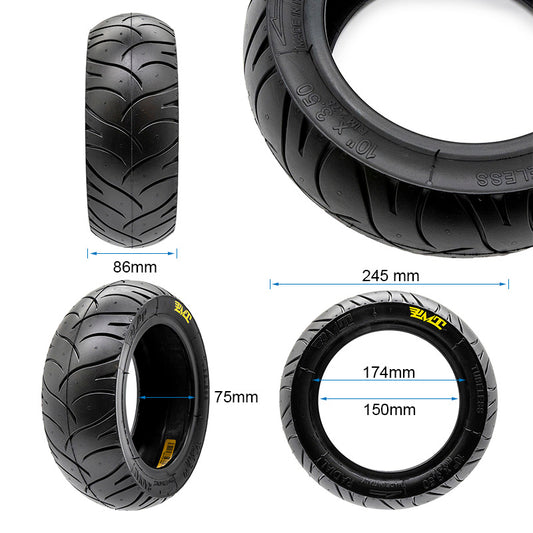 Pneu E-FIRE 10x3,50 (85/250 R6,0) [PMT] vue 2
