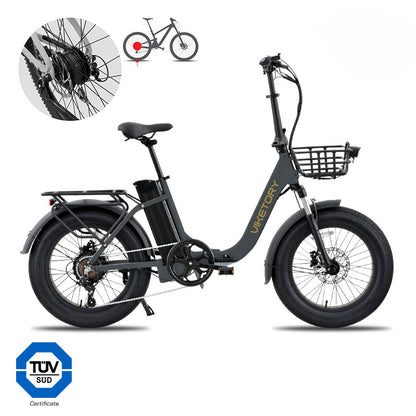 Granit — Fatbike pliant gris graphite — Viketory référence EW5577