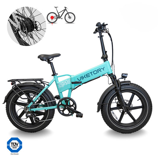 LITHOR - Fatbike pliant - Turquoise référence EWF795