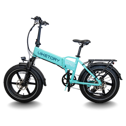 LITHOR - Fatbike pliant - Turquoise vue 2