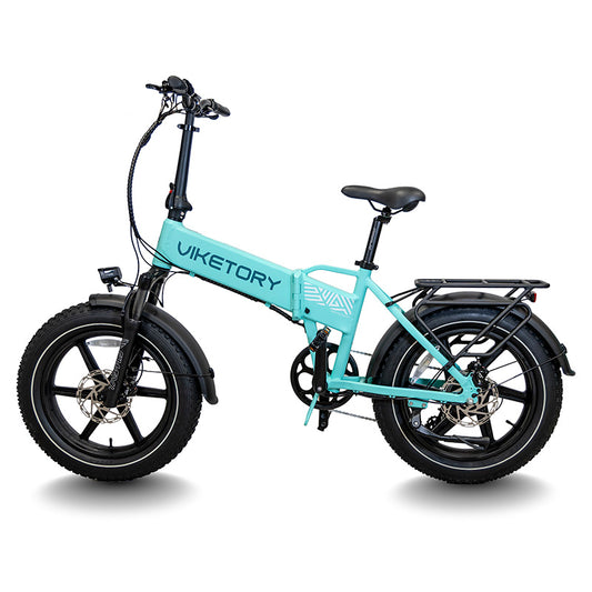 LITHOR - Fatbike pliant - Turquoise vue 2