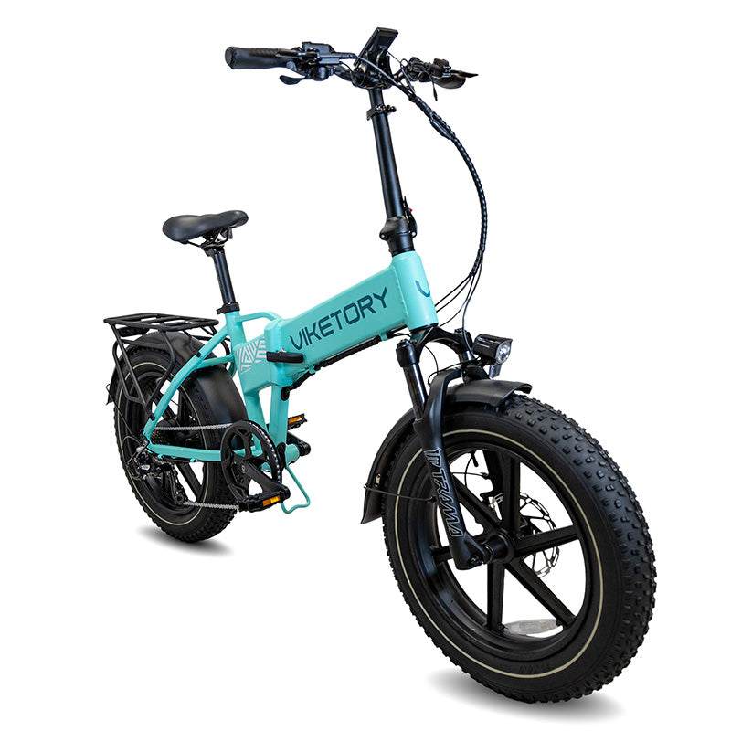 LITHOR - Fatbike pliant - Turquoise vue 3