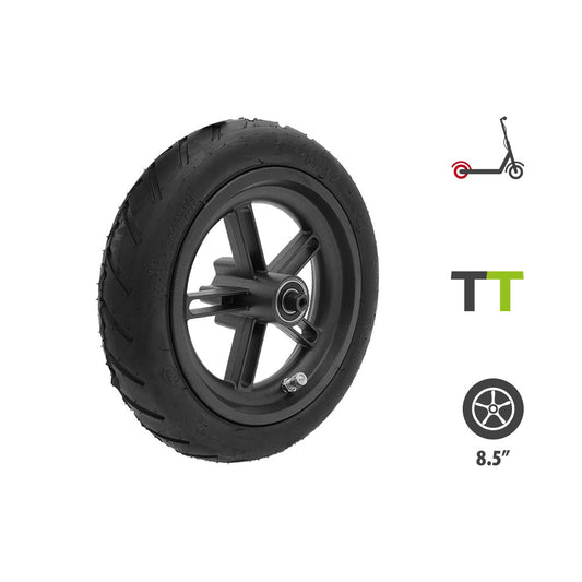 Roue arrière avec pneu gonflable pour Xiaomi M365 – Confort & absorption des chocs 🚴‍♂️