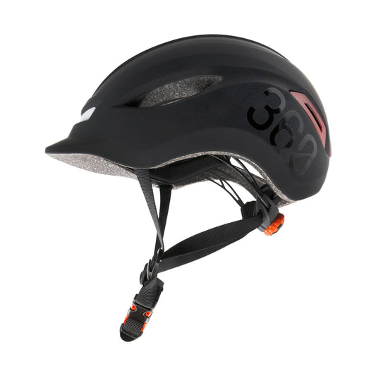 Casque CP02 urben  avec clignotant noir taille unique vue 2