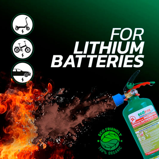 Extincteur diélectrique pour batteries référence EWT001