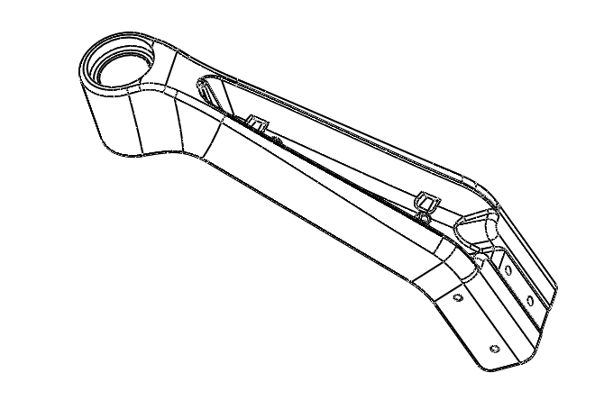 Base de bras du système de pliage Dualtron Achilleus 2023 référence DLT01961