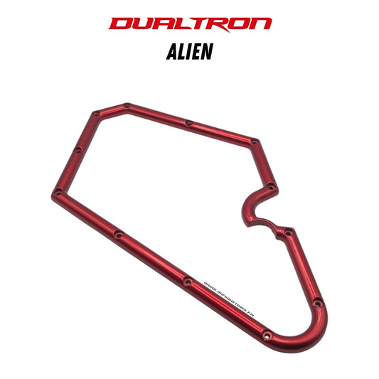 Bord gauche du boîtier de colonne de direction Dualtron Alien référence DLT01782