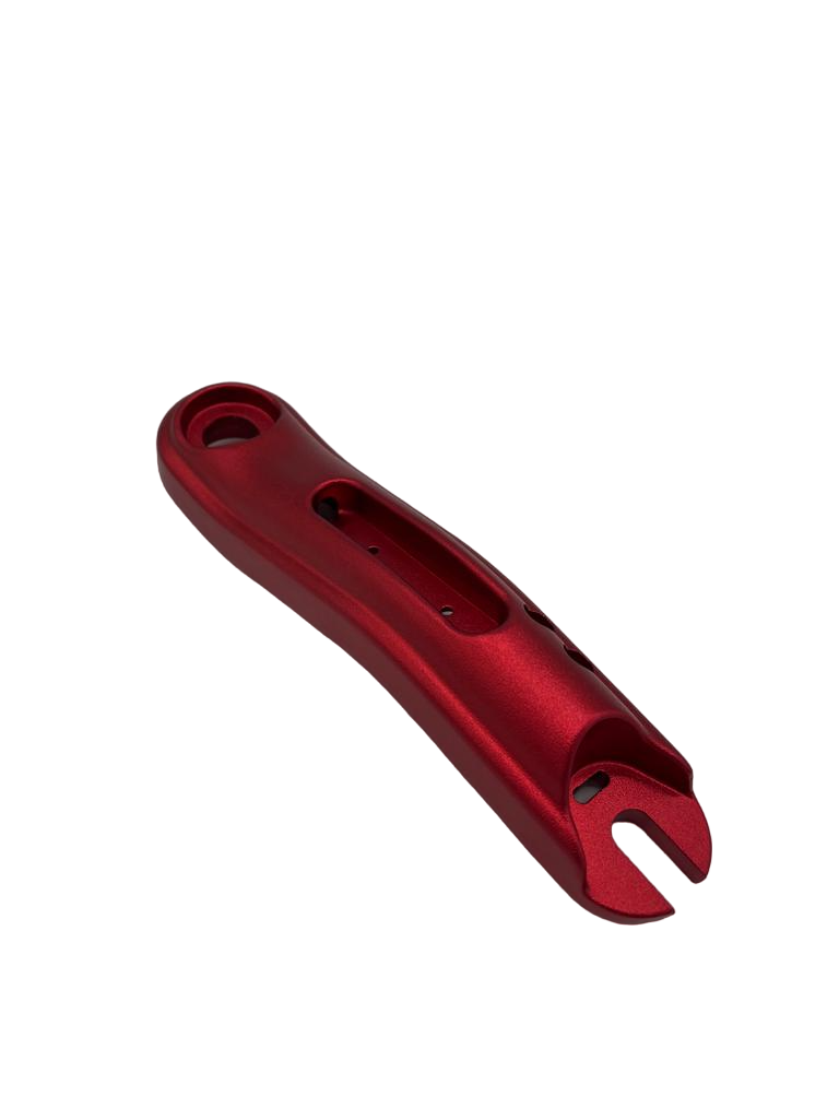 Bras de fourche avant droit rouge Dualtron Achilleus 2023 référence DLT01028