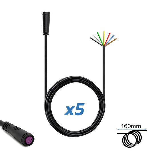 Connecteur étanche 8mm 7 broches référence EWM900