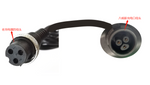 Adaptateur de port de charge LP16 vers GX16 Dualtron — vue 1