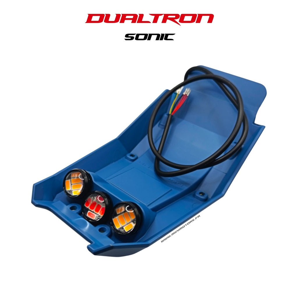 Garde-boue arrière bleu pour Dualtron Sonic