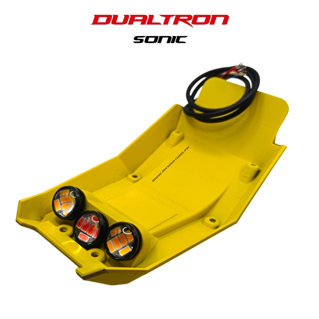 Garde-boue arrière jaune pour Dualtron Sonic