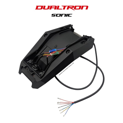 Garde-boue arrière noir avec feu intégré pour Dualtron Sonic