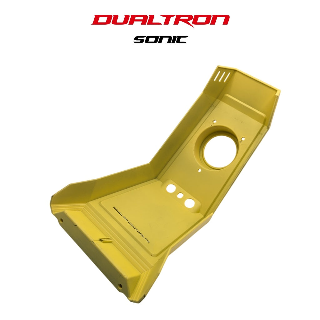 Cache de bras de direction jaune pour Dualtron Sonic