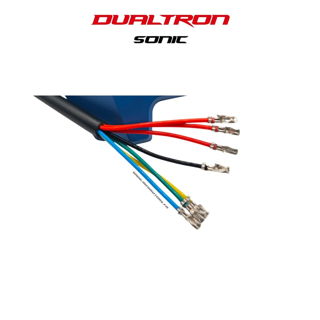 Garde-boue arrière bleu pour Dualtron Sonic