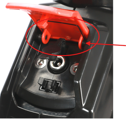 Ressort de cache de port de charge Dualtron Dolphin