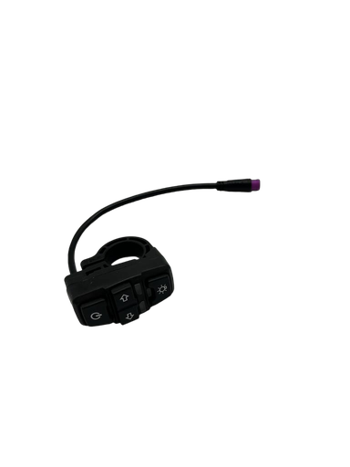 Commodo power, clignotants et phares pour Dualtron Togo