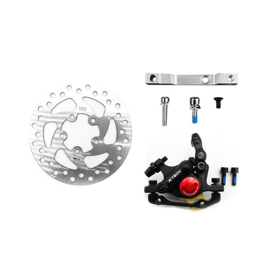 Kit frein XTech Xiaomi M365 – Couleur noire ou rouge – Freinage semi-hydraulique 🛠️🛴
