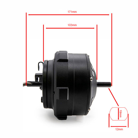 Moteur 52V 735W 6,1/B34 pour Dualtron Mini [Minimotors] vue 2