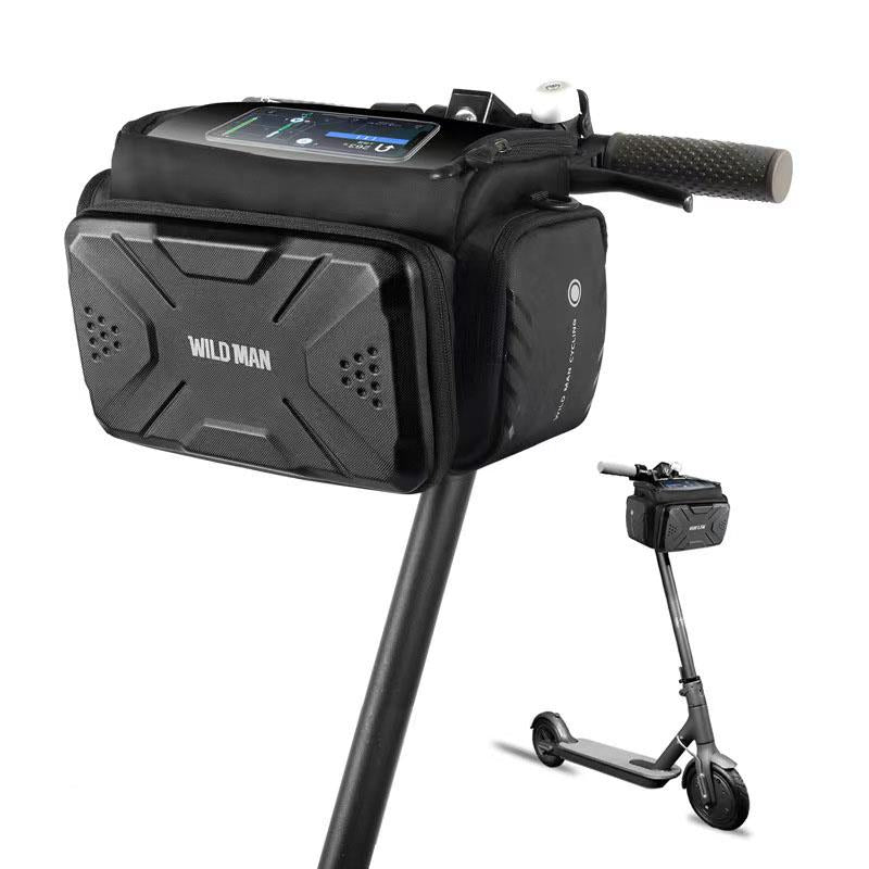 Sacoche Imperméable 4L Wild Man 💼 | Grand espace de rangement pour trottinette 🛴