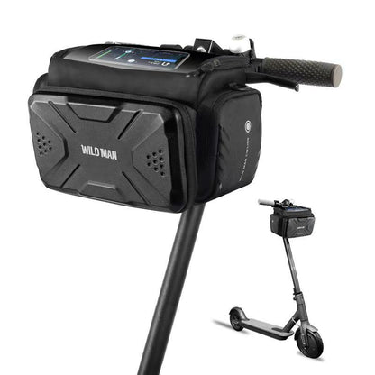 Sacoche Imperméable 4L Wild Man 💼 | Grand espace de rangement pour trottinette 🛴